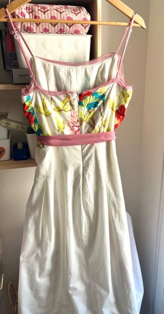 Vestido Maison Derhy floral talla L