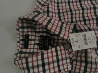 Camisa de cuadros rosa y negra