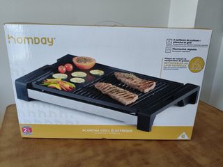 Plancha Grill Eléctrica Homday