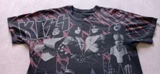 T-shirt unisex rock band Kiss taglia M/L