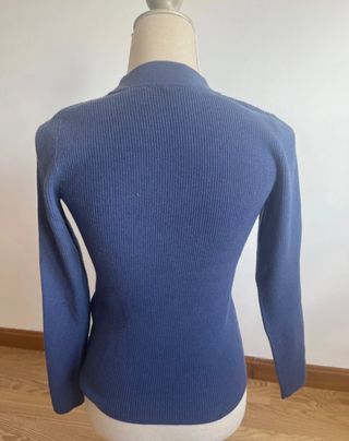 Jersey Levi's azul de canalé