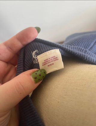 Jersey Levi's azul de canalé