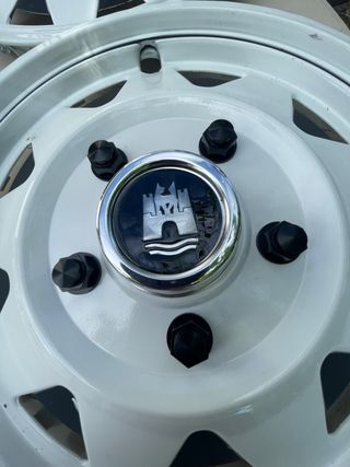 4 Tapacubos VW T3 Wolfsburg castle/Westfalia