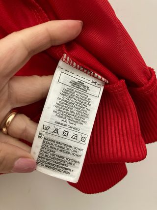 Felpa Adidas Rossa con Strisce Bianche