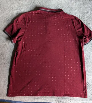 Polo Fred Perry bordeus