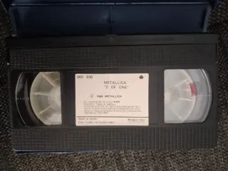VHS Metallica – 2 of One original (1989) PolyGram
