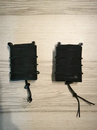 Chaleco táctico Molle + 2 porta cargadores y bolsa