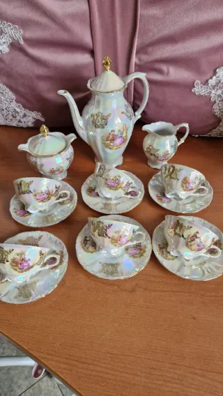 Servizio caffè vintage Bareuther Waldsassen Bavari