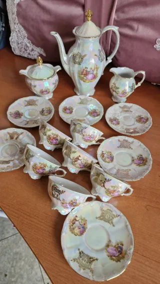 Servizio caffè vintage Bareuther Waldsassen Bavari