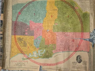 Plano de Barcelona 1929