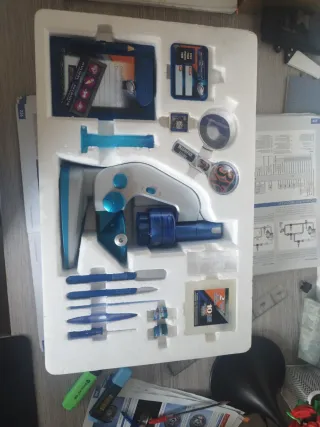 Microscopio Infantil con Accesorios juego de mesa