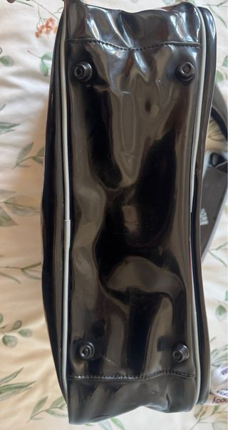 Mochila carpeta Adidas negra impermeable