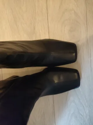 Botas altas negras tacón