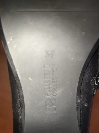 Botas altas negras tacón