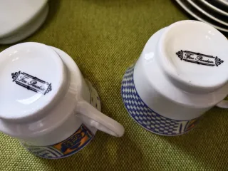 Juego de café 6 servicios porcelana