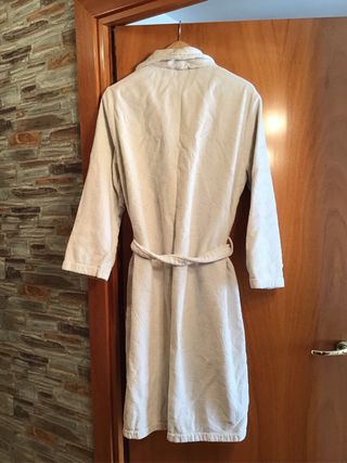 Albornoz mujer beige talla única