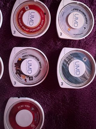 Lote 8 Juegos UMD PSP