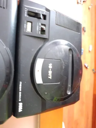 Lote 3 Sega Mega Drive 16-Bit Negra