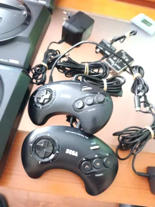 Lote 3 Sega Mega Drive 16-Bit Negra