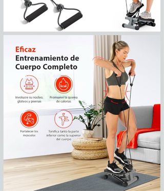 Macchina step con bande elastiche