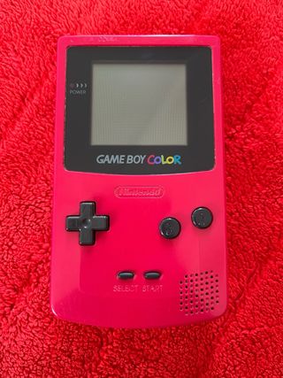 Nintendo Game Boy Color Rosso