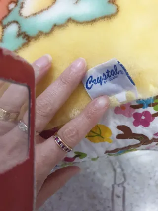 Manta de bebé con ositos y columpio