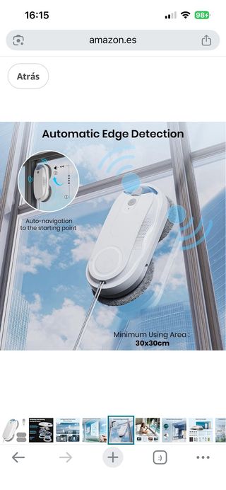 Robot Limpiacristales con Mando