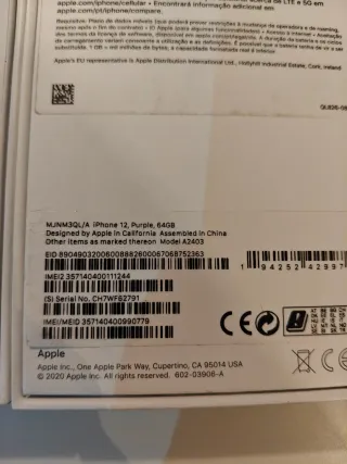 iPhone 12 64GB Nuevo con Garantía