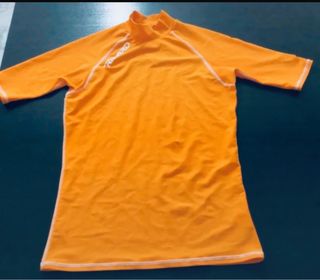 Camiseta ciclismo naranja