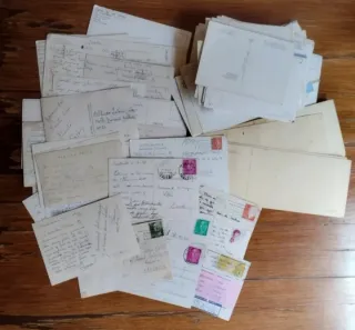 Lote de postales antiguas