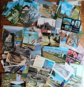Lote de postales antiguas