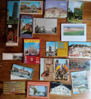 Lote de postales antiguas