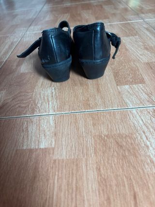 Zapatos Panama Jack Talla 38 Mujer Negro