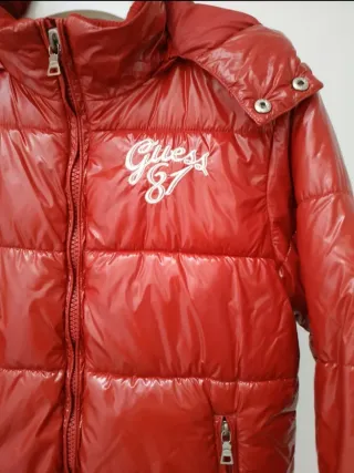 Piumino Guess rosso 12 anni unisex