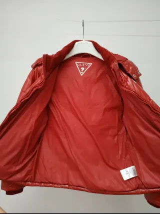 Piumino Guess rosso 12 anni unisex