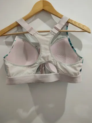 Sujetador deportivo estampado