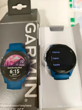 Garmin Forerunner 255 Azul