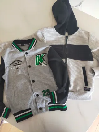 2 felpe bambino 6/7 anni come nuove