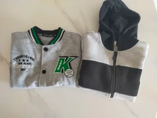 2 felpe bambino 6/7 anni come nuove