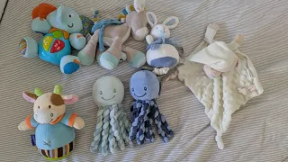 Juguetes de recién nacido.