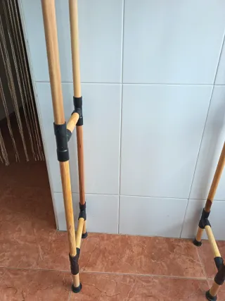 Estantería baño madera y plástico