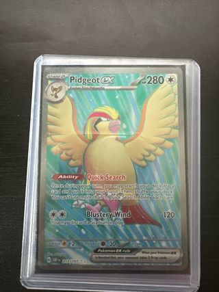 Carta Pokémon Pidgeot EX 217/197
