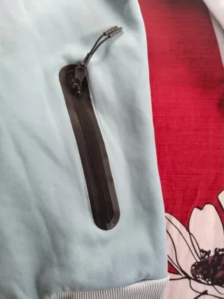 Sudadera Nike Azul y Blanca con Cremallera