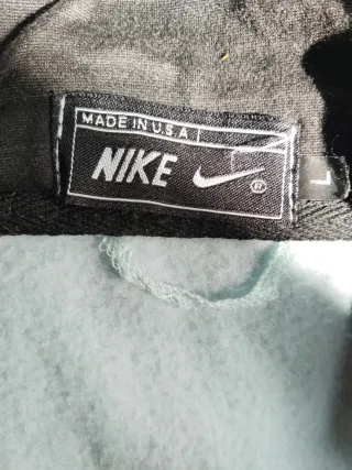 Sudadera Nike Azul y Blanca con Cremallera