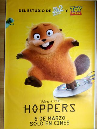 Póster Disney Pixar Hoppers
