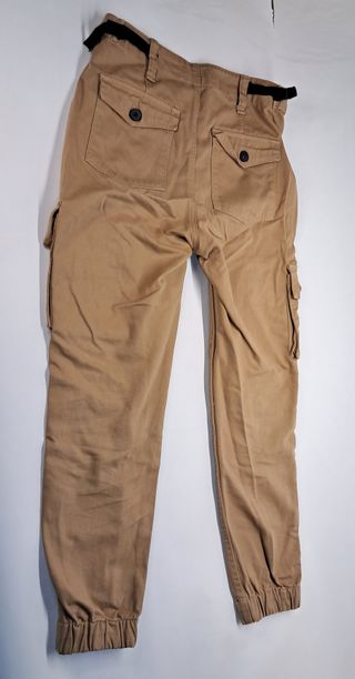 Pantaloni cargo beige uomo
