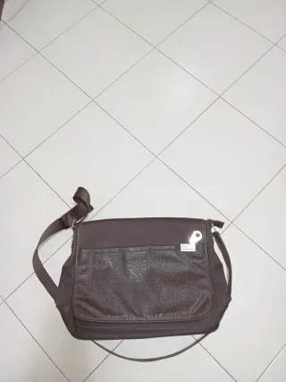 Borsa a tracolla Barocco marrone