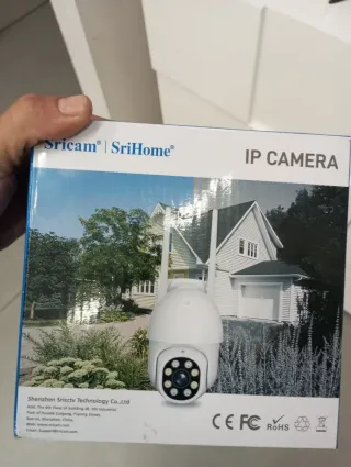 Telecamera IP Wi-Fi con antenne