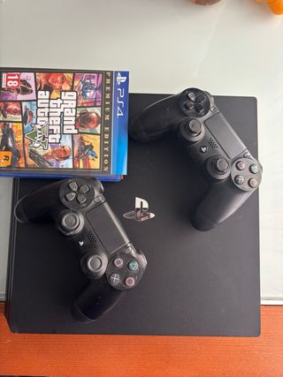 Consola PS4 Pro + 2 Mandos
