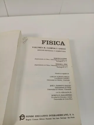 Libro física volumen II campos y ondas